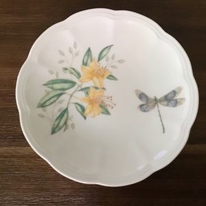 Lenox Dragonfly Butterfly Meadow Party Plate Lenox Floral